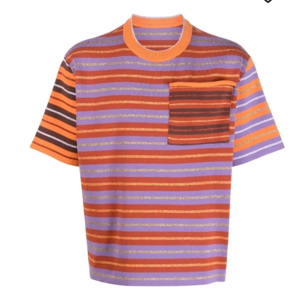 Jacquemus 'La Maille Sao' Knit Striped Top T-Shirt Men’s